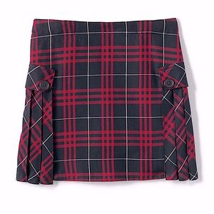 Lands’ End Plaid Skort
